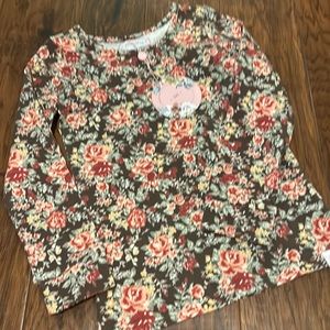 Sweethoney floral long sleeve top in a size 8 girls New NWT